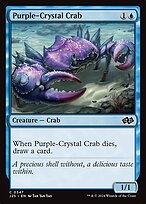 Purple-Crystal Crab #347