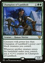 Champion of Lambholt #115