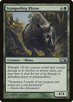 Stampeding Rhino #204