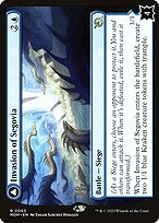 Invasion of Segovia // Caetus, Sea Tyrant of Segovia #63s