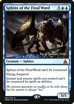 Sphinx of the Final Word #63s