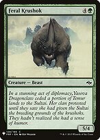 Feral Krushok #FRF-128