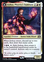 Joshua, Phoenix's Dominant // Phoenix, Warden of Fire #229s