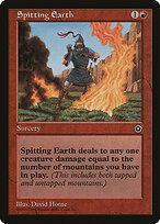 Spitting Earth #116