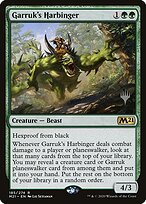 Garruk's Harbinger #185p