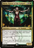 Savra, Queen of the Golgari #69