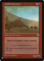 Wall of Granite #POR-155