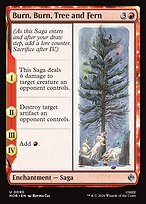 Burn, Burn, Tree and Fern #90