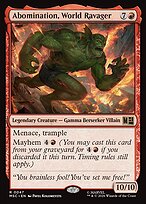 Abomination, World Ravager #47
