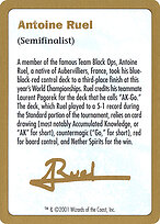 Antoine Ruel Bio #ar0a