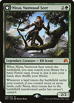 Nissa, Vastwood Seer // Nissa, Sage Animist #189