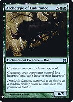 Archetype of Endurance #BNG-116