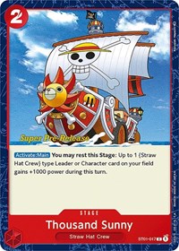 Thousand Sunny #ST01-017