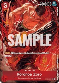 Roronoa Zoro (025) (Parallel) #OP01-025