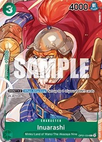 Inuarashi (Box Topper) #OP01-034