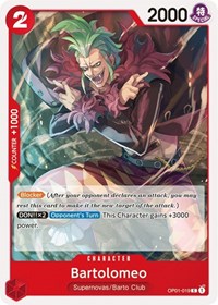 Bartolomeo #OP01-019
