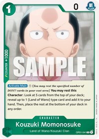 Kouzuki Momonosuke #OP01-041