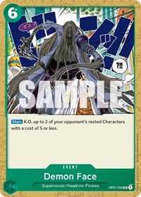 Demon Face #OP01-056