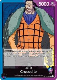 Crocodile (062) #OP01-062