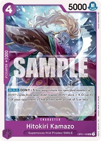 Hitokiri Kamazo #OP01-108