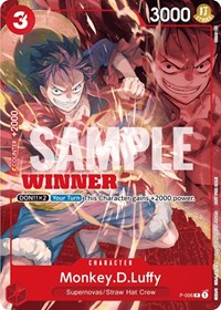 Monkey.D.Luffy - P-006 (Winner Pack Vol. 1) #P-006