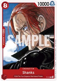 Shanks (One Piece Film Red) #P-016