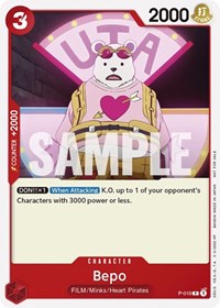 Bepo (One Piece Film Red) #P-019
