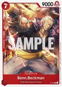Benn.Beckman (One Piece Film Red) #P-021
