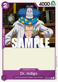Dr. Indigo #ST05-015