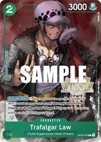 Trafalgar Law (Online Regional 2023) [Winner] #OP02-035