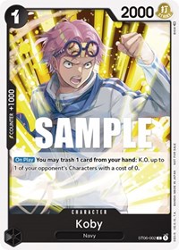 Koby (Promotion Pack 2023) #ST06-002