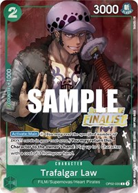 Trafalgar Law (Offline Regional 2023) [Finalist] #OP02-035