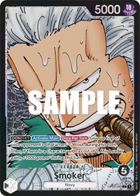 Smoker (093) (Alternate Art) #OP02-093