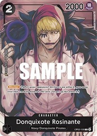 Donquixote Rosinante (Box Topper) #OP02-108