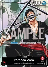 Roronoa Zoro - OP01-001 (Alternate Art) #OP01-001