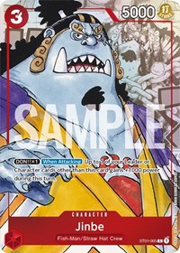 Jinbe - ST01-005 (Alternate Art) #ST01-005