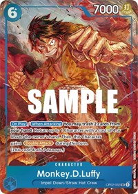 Monkey.D.Luffy (062) (Alternate Art) #OP02-062