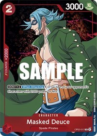 Masked Deuce (Alternate Art) #OP02-017