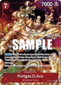 Portgas.D.Ace (Parallel) #OP02-013
