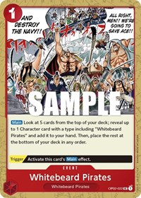 Whitebeard Pirates #OP02-022