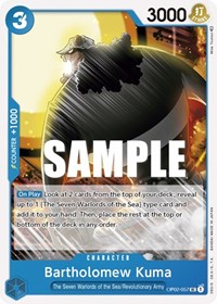Bartholomew Kuma #OP02-057