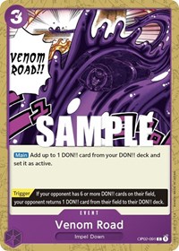 Venom Road #OP02-091