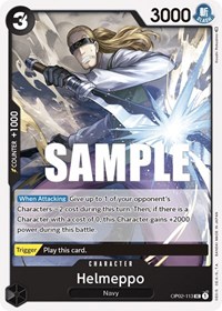 Helmeppo #OP02-113