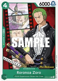 Roronoa Zoro #OP02-043