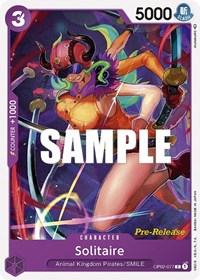 Solitaire #OP02-077