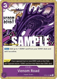 Venom Road #OP02-091