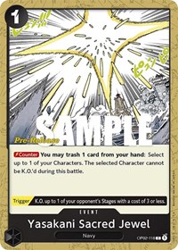 Yasakani Sacred Jewel #OP02-118