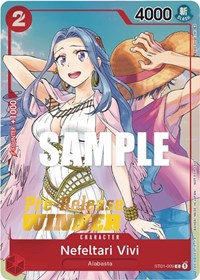 Nefeltari Vivi (OP-03 Pre-Release Tournament) [Winner] #ST01-009