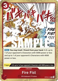 Fire Fist #OP03-018