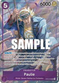 Paulie (Alternate Art) #OP03-066